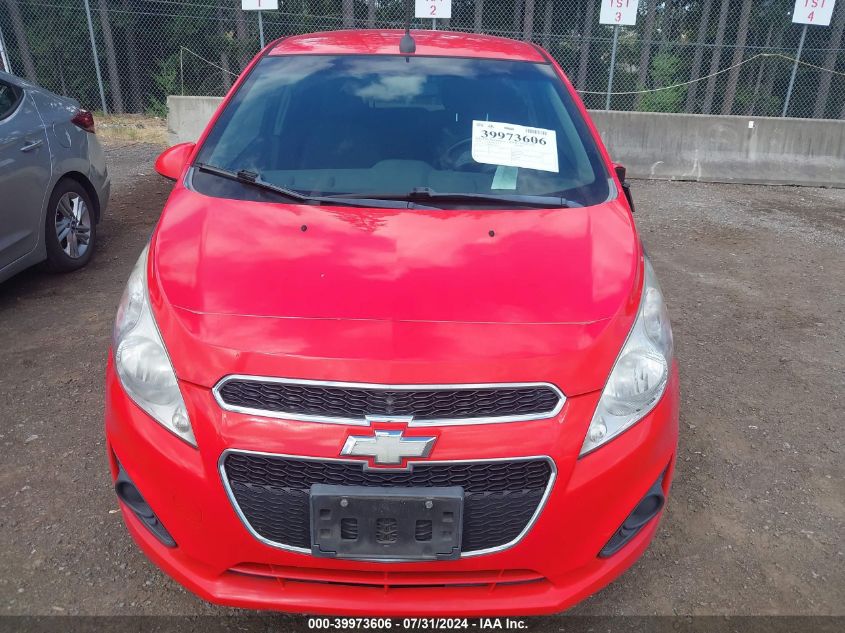 2013 Chevrolet Spark Ls Manual VIN: KL8CA6S96DC596995 Lot: 39973606