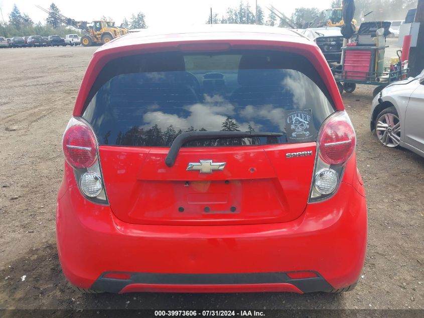 2013 Chevrolet Spark Ls Manual VIN: KL8CA6S96DC596995 Lot: 39973606