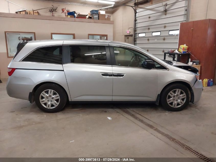 2011 Honda Odyssey Lx VIN: 5FNRL5H27BB053672 Lot: 39973613