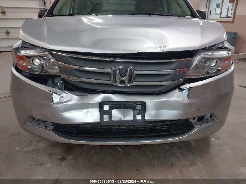 2011 Honda Odyssey Lx VIN: 5FNRL5H27BB053672 Lot: 39973613