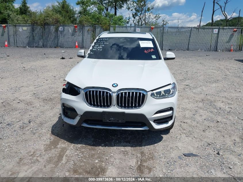 2021 BMW X3 XDRIVE30I - 5UXTY5C04M9G39743