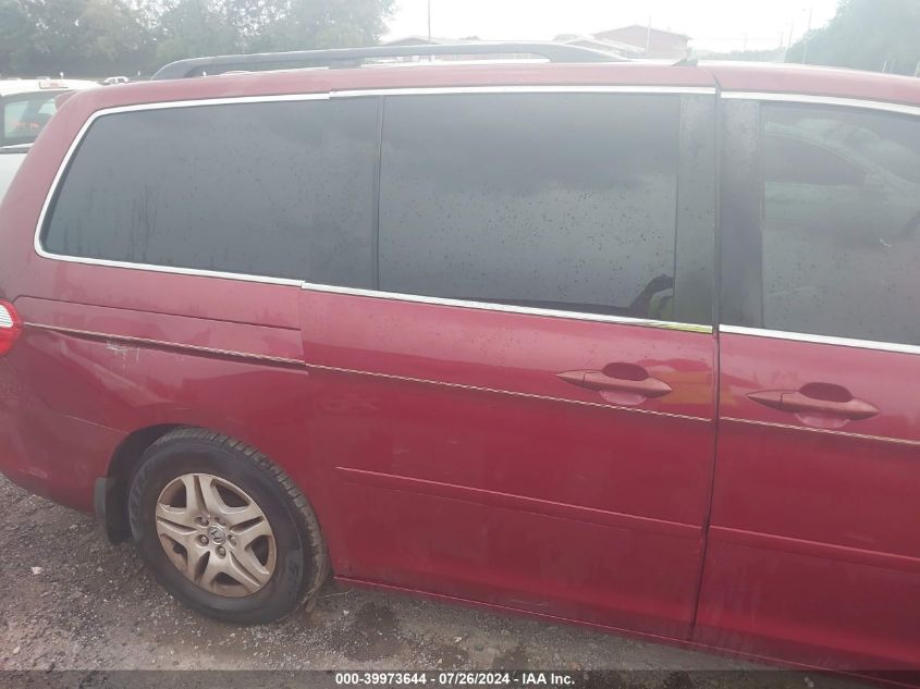2006 Honda Odyssey Touring VIN: 5FNRL388X6B074644 Lot: 39973644