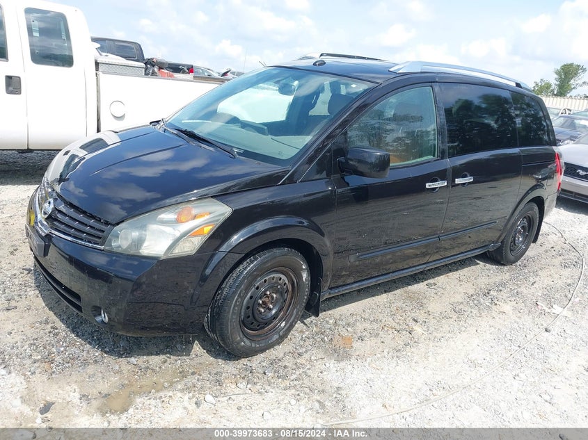 2007 Nissan Quest 3.5 Se VIN: 5N1BV28U47N103850 Lot: 39973683