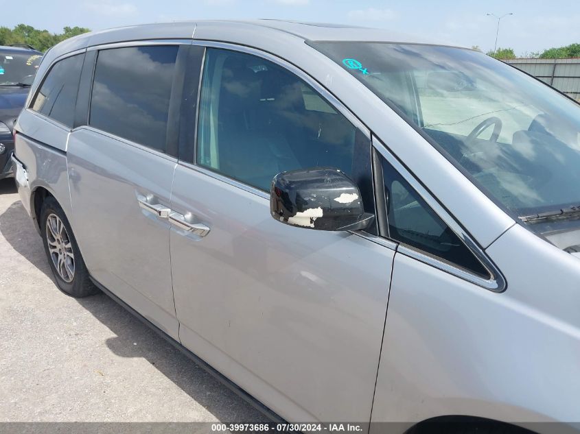 2012 Honda Odyssey Ex-L VIN: 5FNRL5H61CB012197 Lot: 39973686