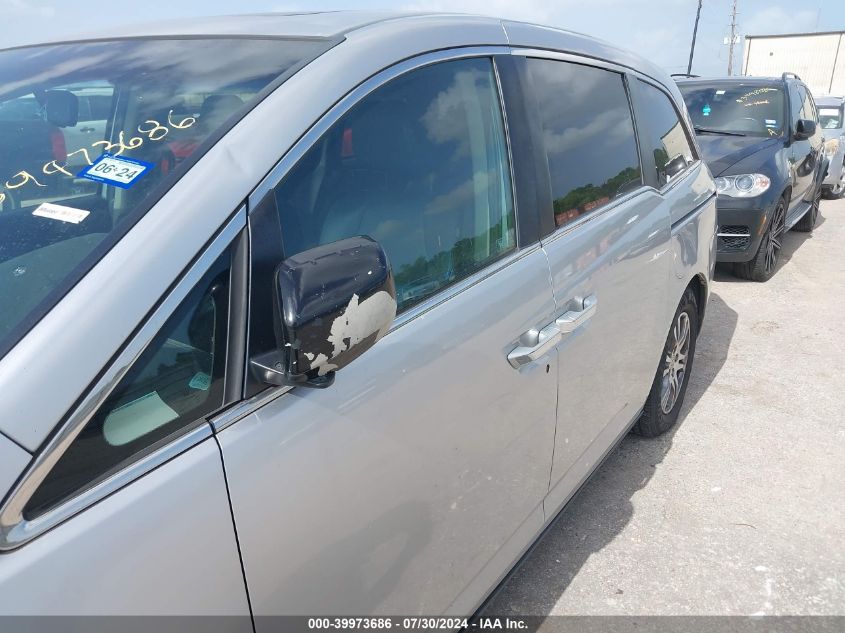 2012 Honda Odyssey Ex-L VIN: 5FNRL5H61CB012197 Lot: 39973686