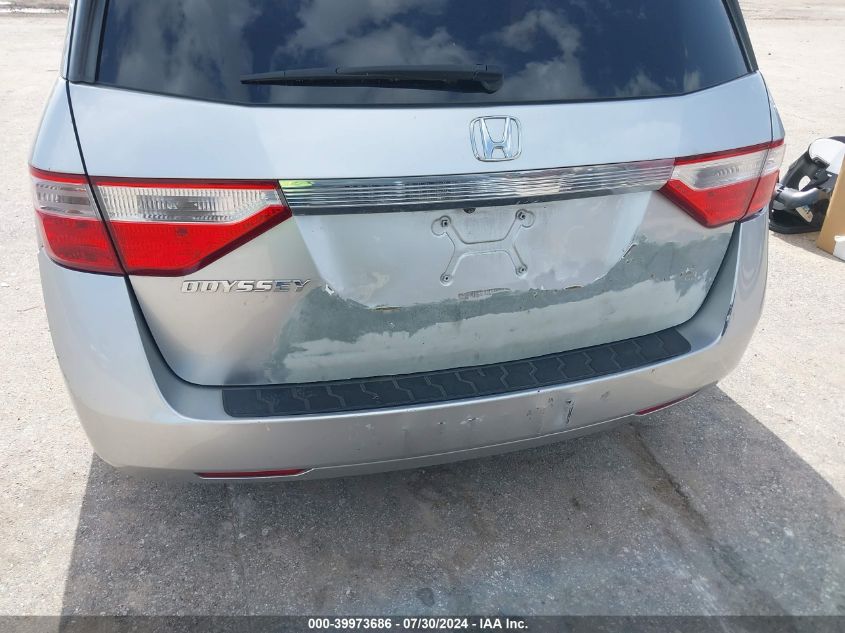 2012 Honda Odyssey Ex-L VIN: 5FNRL5H61CB012197 Lot: 39973686