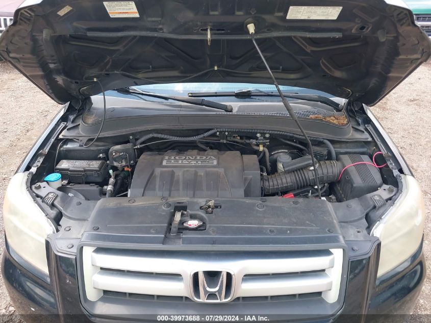 2007 Honda Pilot Ex-L VIN: 5FNYF28527B036023 Lot: 39973688