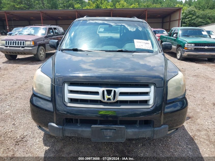 2007 Honda Pilot Ex-L VIN: 5FNYF28527B036023 Lot: 39973688