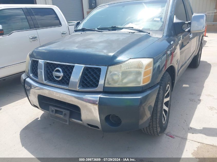 2004 Nissan Titan Se VIN: 1N6AA06A84N523144 Lot: 39973689