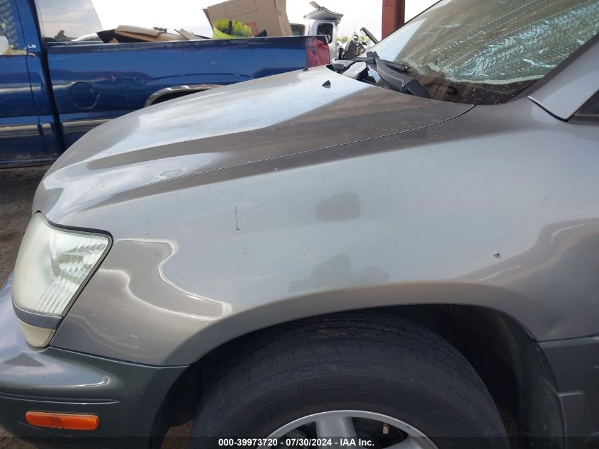 2001 Lexus Rx 300 VIN: JTJHF10U910178319 Lot: 39973720