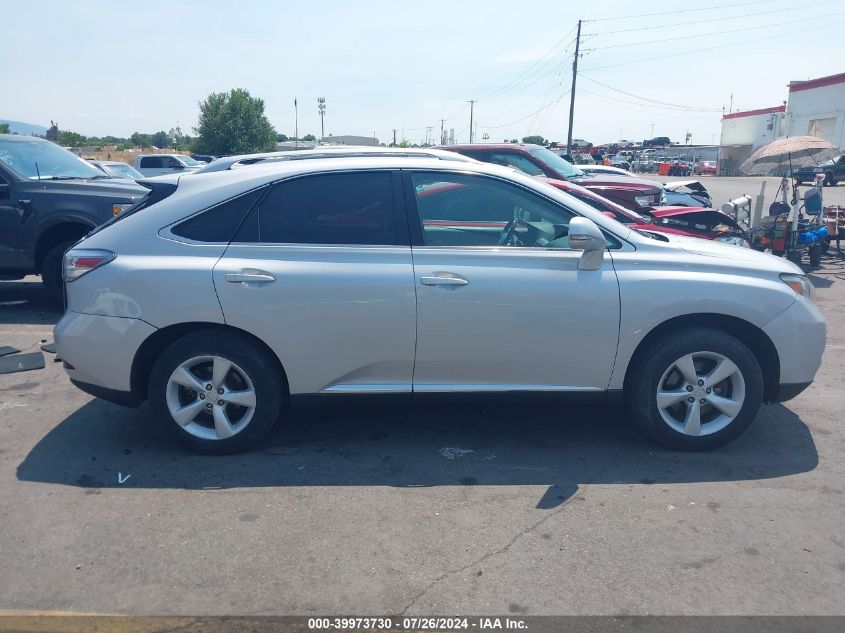 2011 Lexus Rx 350 VIN: 2T2BK1BA1BC118609 Lot: 39973730