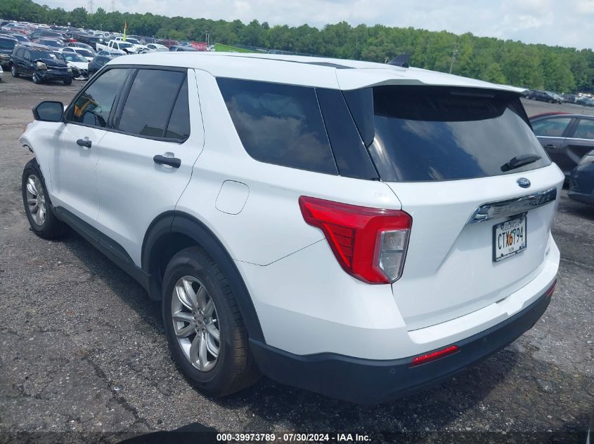 2021 Ford Explorer VIN: 1FMSK8BH5MGC31358 Lot: 39973789