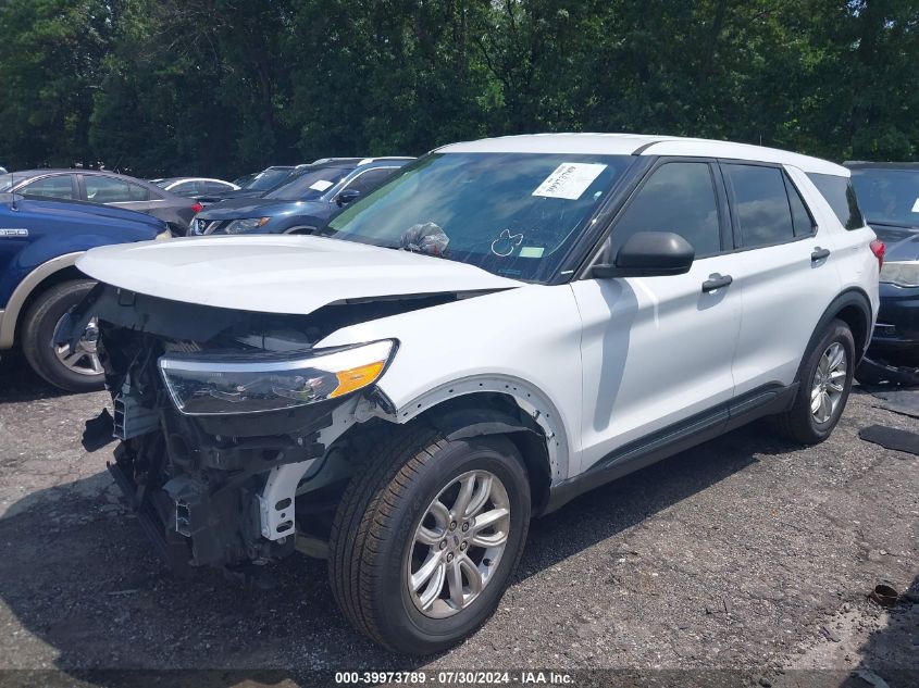 2021 Ford Explorer VIN: 1FMSK8BH5MGC31358 Lot: 39973789