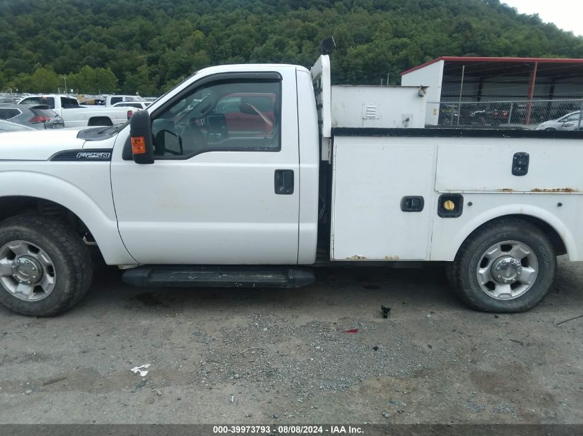 2012 Ford F-250 Xl VIN: 1FDBF2A6XCEC34266 Lot: 39973793