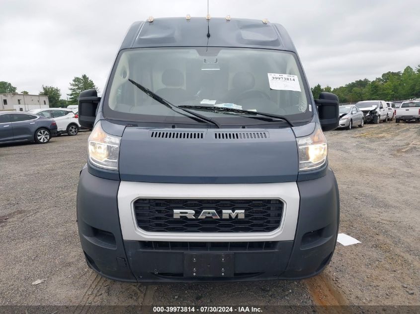 2020 Ram Promaster 3500 Cargo Van High Roof 159 Wb Ext VIN: 3C6URVJGXLE108421 Lot: 39973814