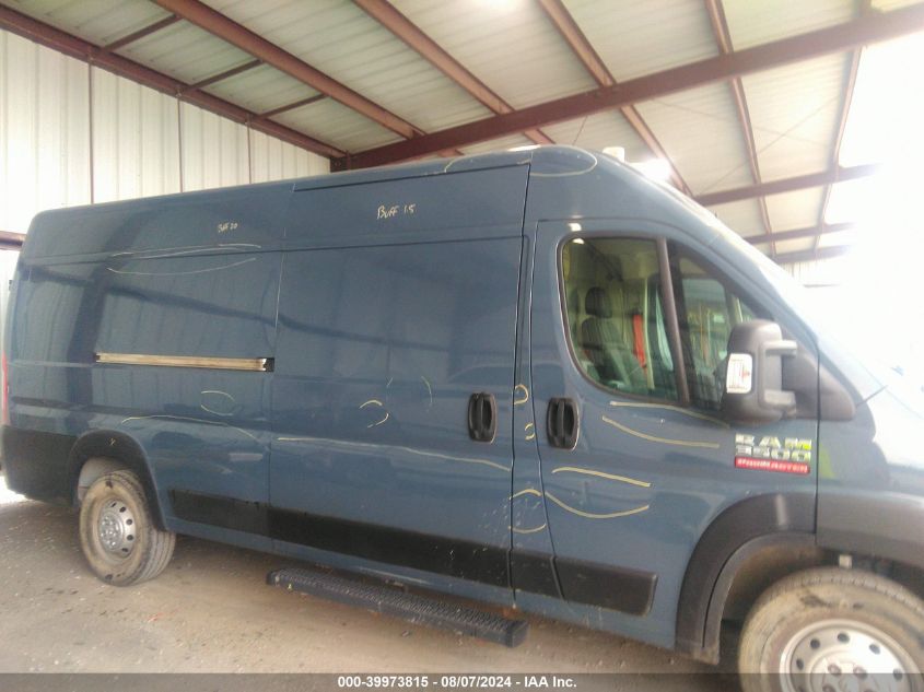 2020 Ram Promaster 3500 Cargo Van High Roof 159 Wb Ext VIN: 3C6URVJG5LE112750 Lot: 39973815