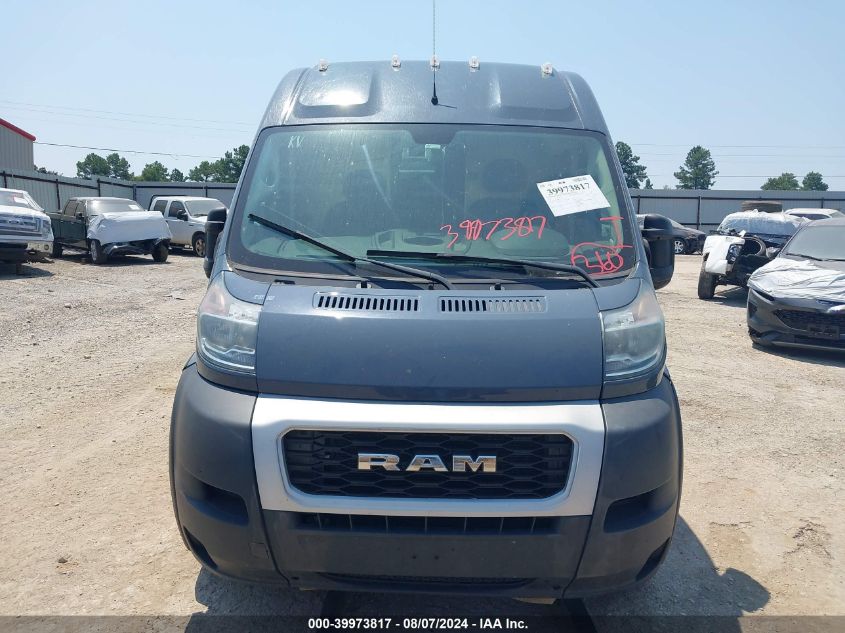 2020 Ram Promaster 3500 Cargo Van High Roof 159 Wb Ext VIN: 3C6URVJG6LE112739 Lot: 39973817