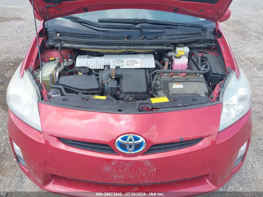 2010 Toyota Prius Ii VIN: JTDKN3DU1A0024513 Lot: 39973845