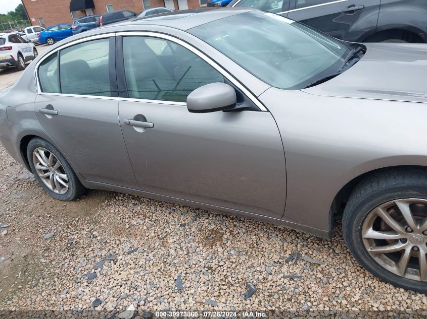 2007 Infiniti G35X VIN: JNKBV61F97M817002 Lot: 39973860