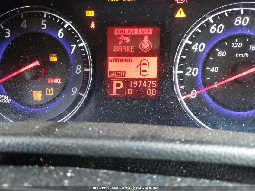 2007 Infiniti G35X VIN: JNKBV61F97M817002 Lot: 39973860