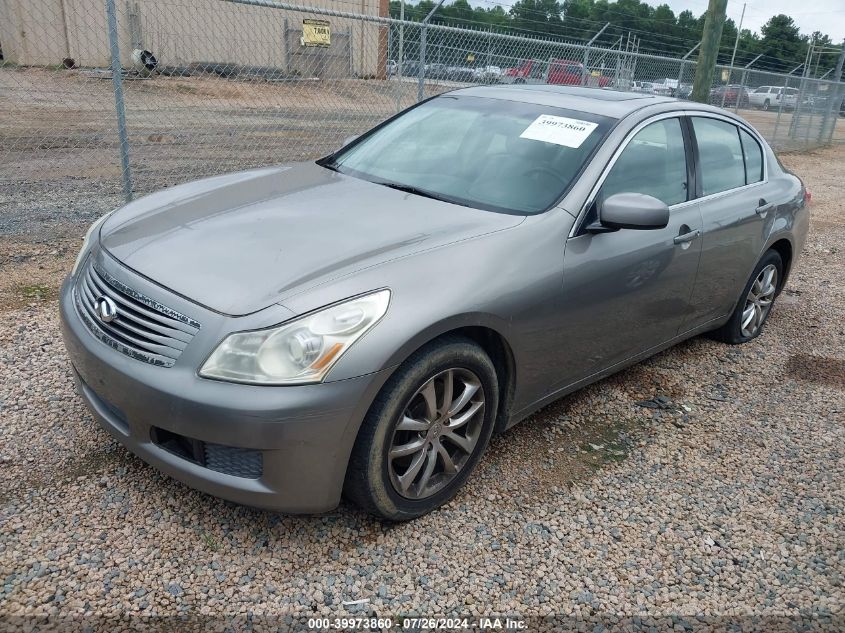 JNKBV61F97M817002 | 2007 INFINITI G35X