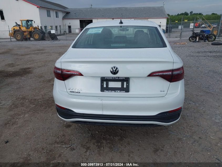 2024 Volkswagen Jetta 1.5T Se VIN: 3VW7M7BU3RM056422 Lot: 39973913