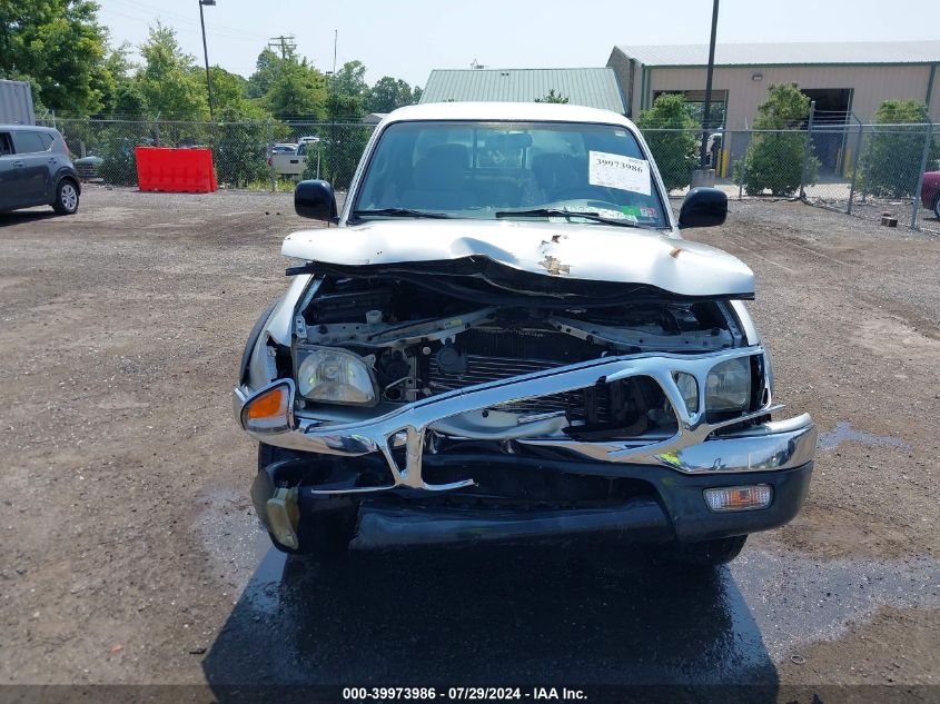 2002 Toyota Tacoma Base V6 VIN: 5TEHN72N22Z001319 Lot: 39973986