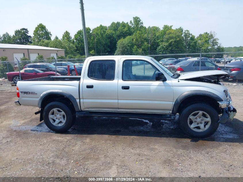 2002 Toyota Tacoma Base V6 VIN: 5TEHN72N22Z001319 Lot: 39973986