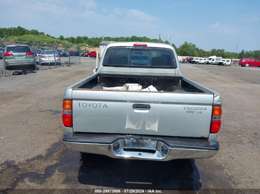 2002 Toyota Tacoma Base V6 VIN: 5TEHN72N22Z001319 Lot: 39973986