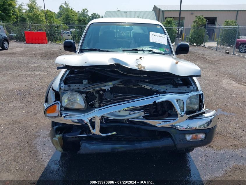 2002 Toyota Tacoma Base V6 VIN: 5TEHN72N22Z001319 Lot: 39973986