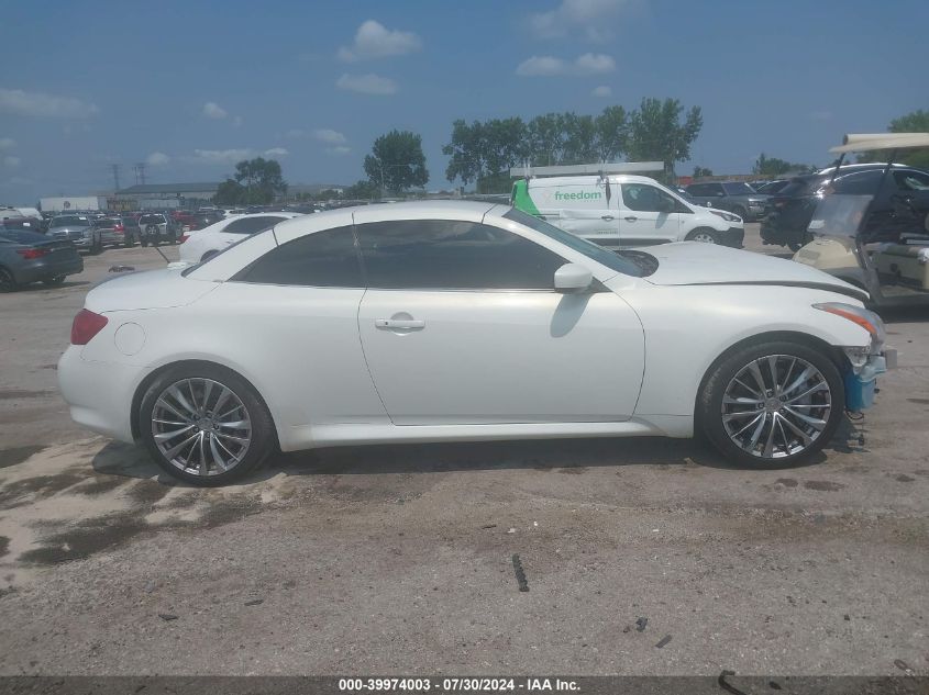 2012 Infiniti G37 VIN: JN1CV6FE5CM202255 Lot: 39974003