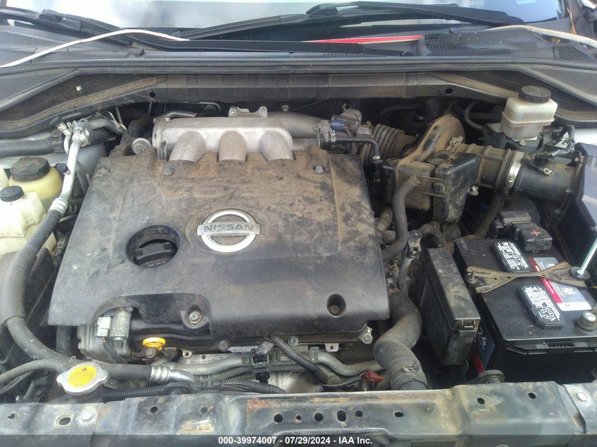 2007 Nissan Murano Sl VIN: JN8AZ08T37W524893 Lot: 39974007