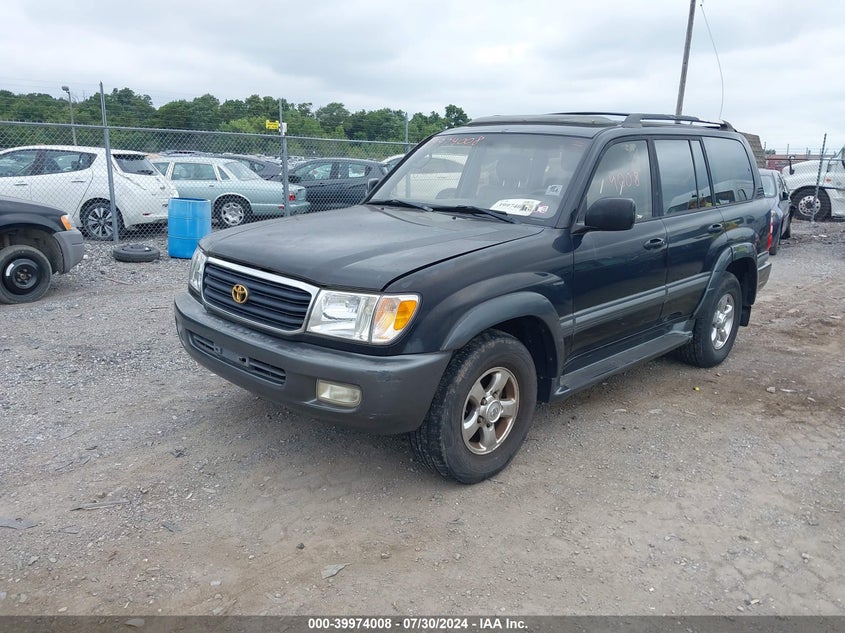 2001 Toyota Land Cruiser VIN: JTEHT05J912001600 Lot: 39974008