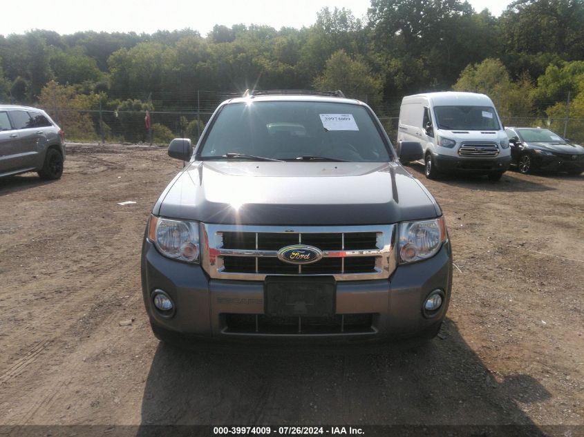 2012 Ford Escape Xlt VIN: 1FMCU0D77CKA99977 Lot: 39974009