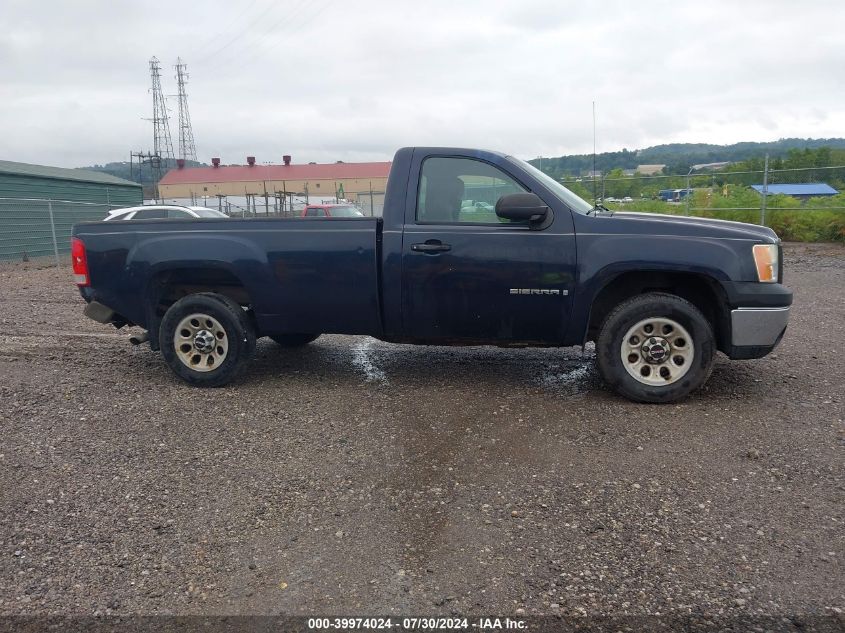 2008 GMC Sierra 1500 Work Truck VIN: 1GTEC14X68Z307335 Lot: 39974024