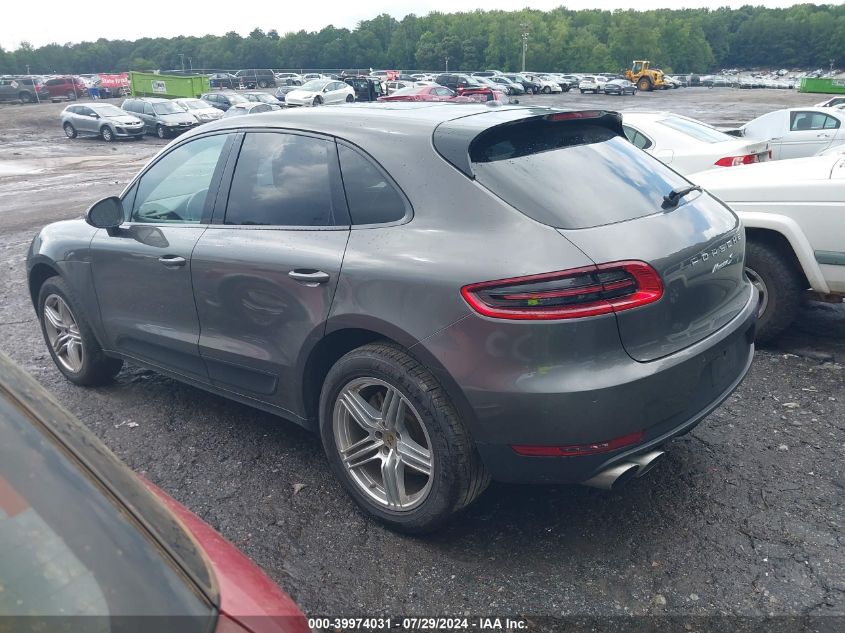 2015 Porsche Macan S VIN: WP1AB2A53FLB58195 Lot: 39974031