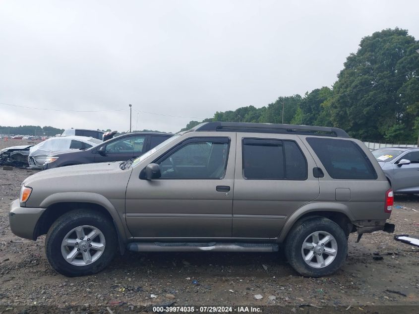 2003 Nissan Pathfinder Se VIN: JN8DR09X53W714056 Lot: 39974035