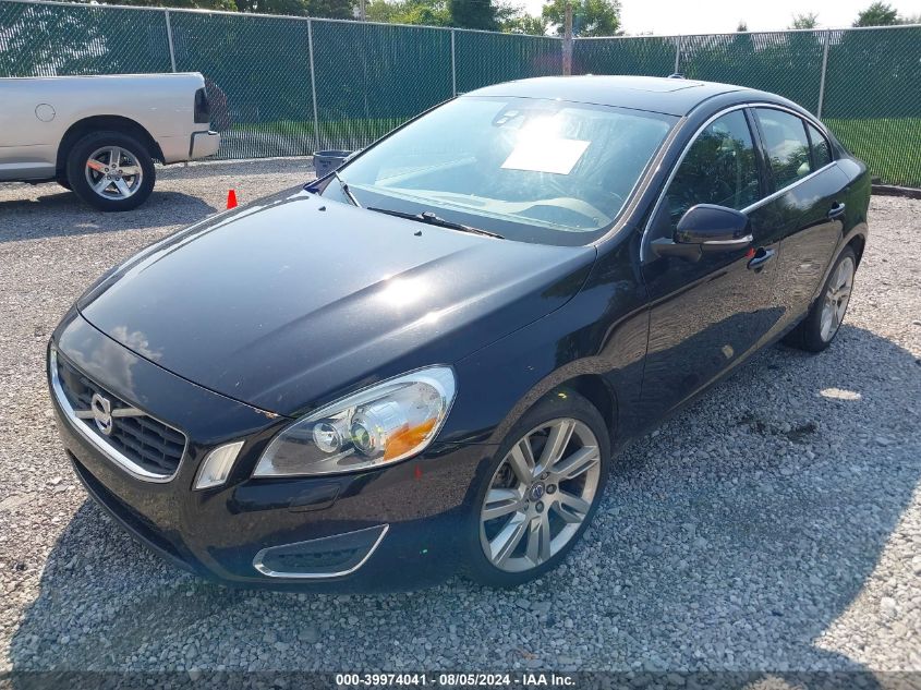 2011 Volvo S60 T6 VIN: YV1902FH2B2003290 Lot: 39974041