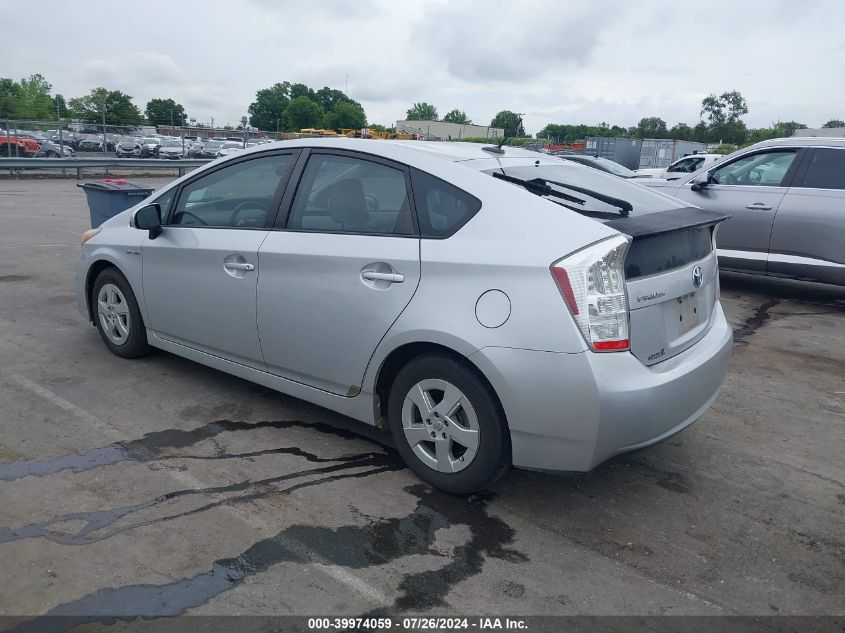 JTDKN3DU3B1367142 | 2011 TOYOTA PRIUS