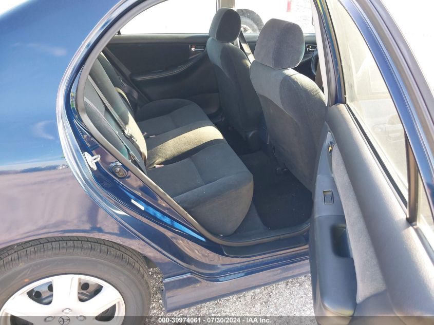 2003 Toyota Corolla Ce/Le/S VIN: 1NXBR32E33Z122403 Lot: 39974061