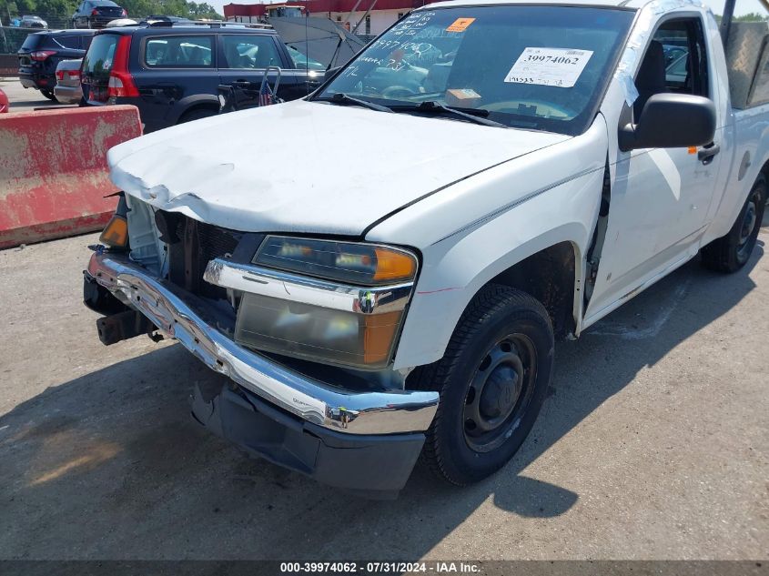 2007 Chevrolet Colorado Work Truck VIN: 1GCCS149278128256 Lot: 39974062