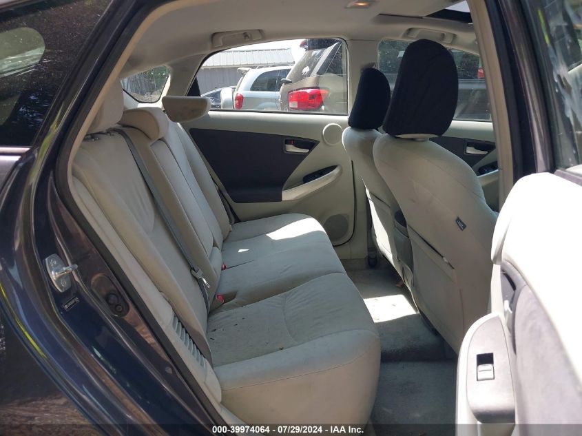 2010 Toyota Prius Iii VIN: JTDKN3DU0A0176394 Lot: 39974064