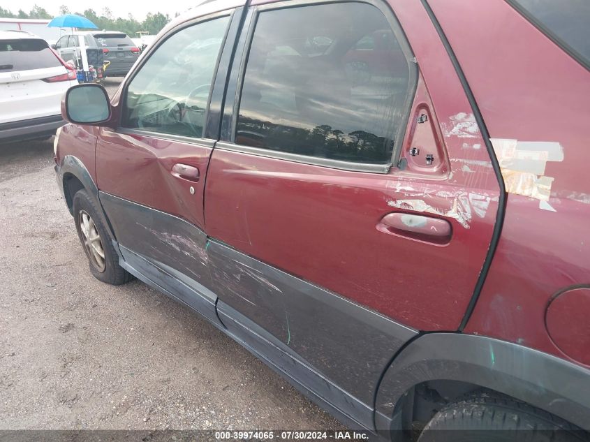 2004 Buick Rendezvous Cx/Cxl VIN: 3G5DA03E34S523363 Lot: 39974065