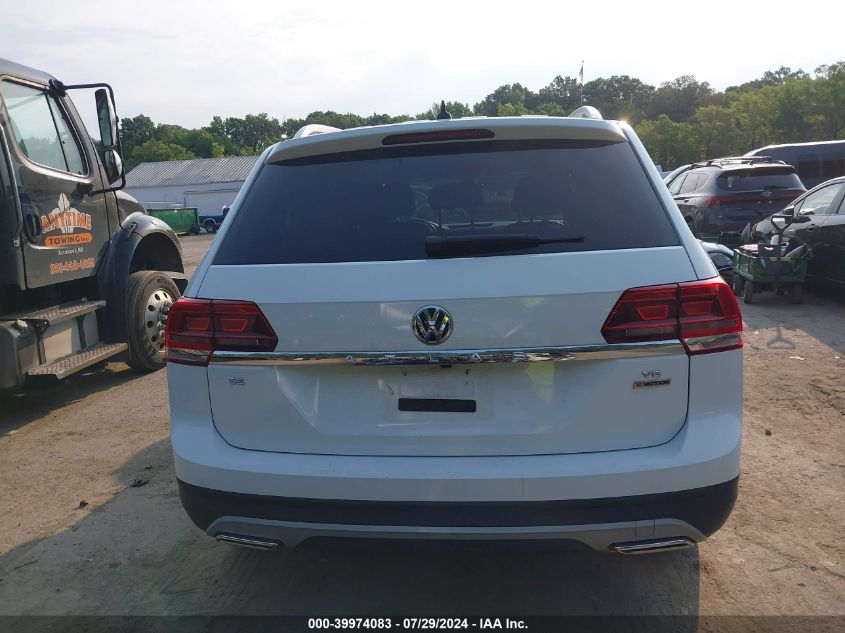 2018 Volkswagen Atlas 3.6L V6 Se/3.6L V6 Se W/Technology VIN: 1V2LR2CA1JC581185 Lot: 39974083