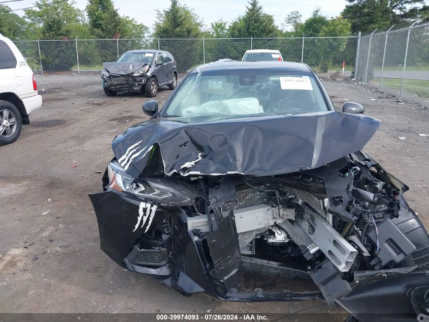 2022 Nissan Altima Sv Fwd VIN: 1N4BL4DVXNN374001 Lot: 39974093