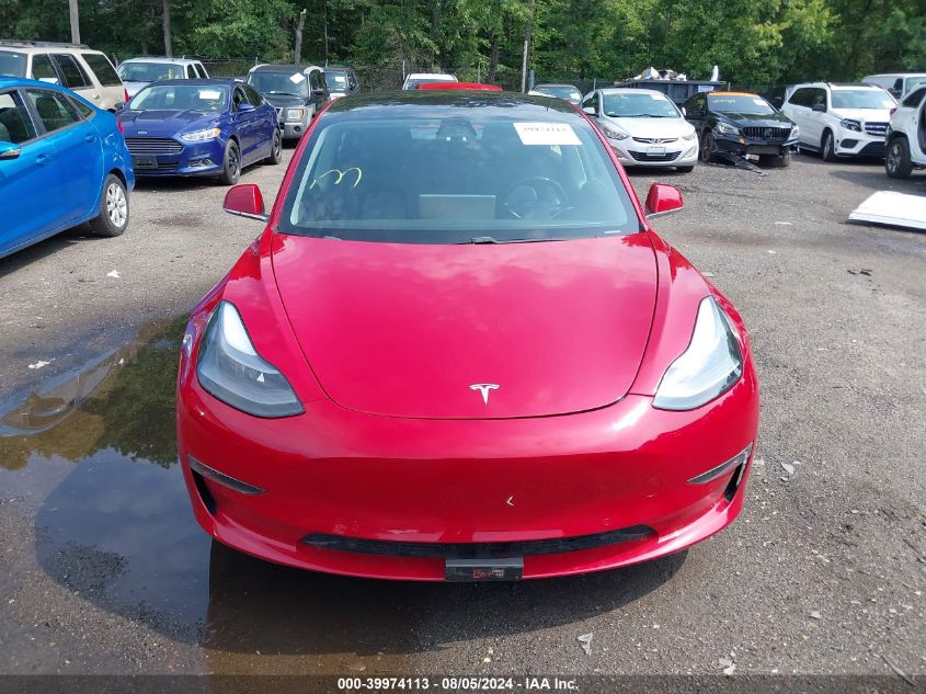 2018 Tesla Model 3 Long Range/Performance VIN: 5YJ3E1EB7JF114806 Lot: 39974113