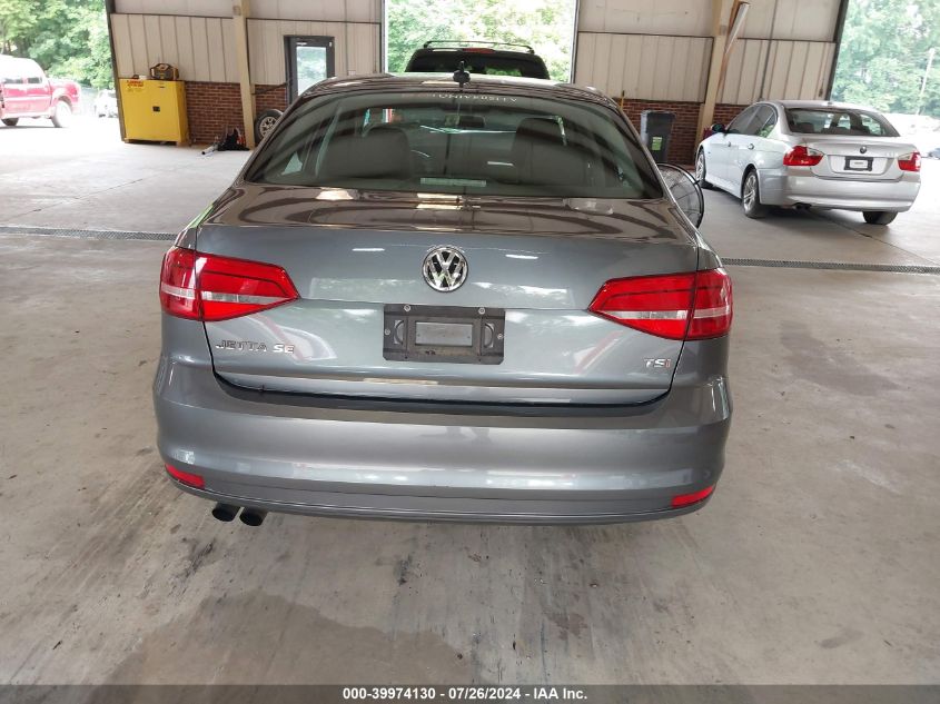 2015 Volkswagen Jetta 1.8T Se VIN: 3VWD17AJ0FM249285 Lot: 39974130