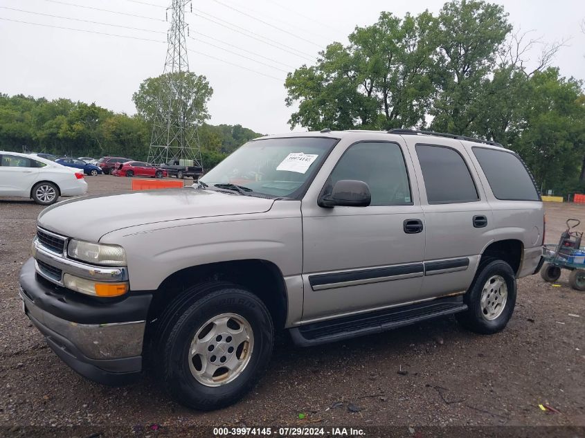 2005 Chevrolet Tahoe C1500 VIN: 1GNEC13VX5J165430 Lot: 39974145