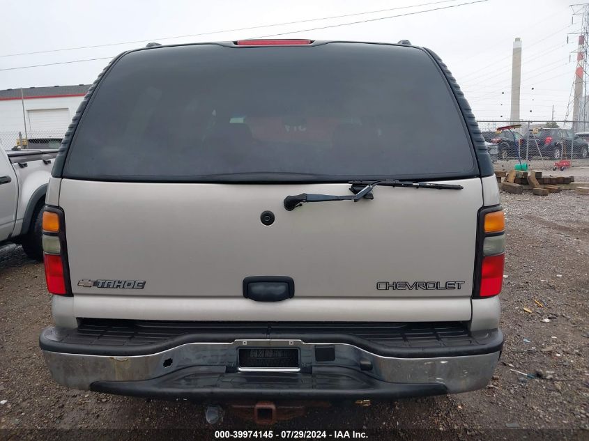 2005 Chevrolet Tahoe C1500 VIN: 1GNEC13VX5J165430 Lot: 39974145