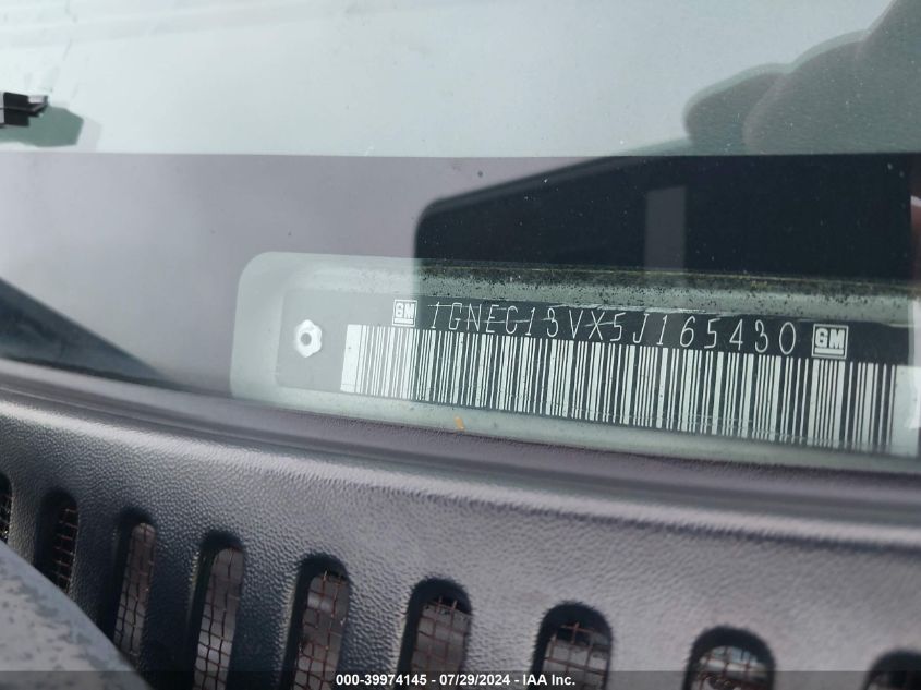 2005 Chevrolet Tahoe C1500 VIN: 1GNEC13VX5J165430 Lot: 39974145